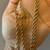 20 inches Yellow Gold Rope Necklace with Decent  Thickness 3 thumbnail