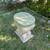 Vintage Plaster and glass top end table 4 thumbnail