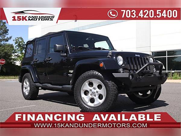 2014 JEEP WRANGLER UNLIMITED Sahara - $12995.00636185939508511212