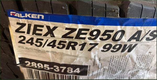 falken ziex ze950 a/s 245/45r17  I need this tire if anyone has 1 1