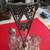 Vintage Caddy Cruet Glass Dispenser & Silver Set Very Beautiful 2 thumbnail