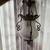 Brass Ceiling Hanging Pendant Light / Lamp Frosted Glass 6 thumbnail