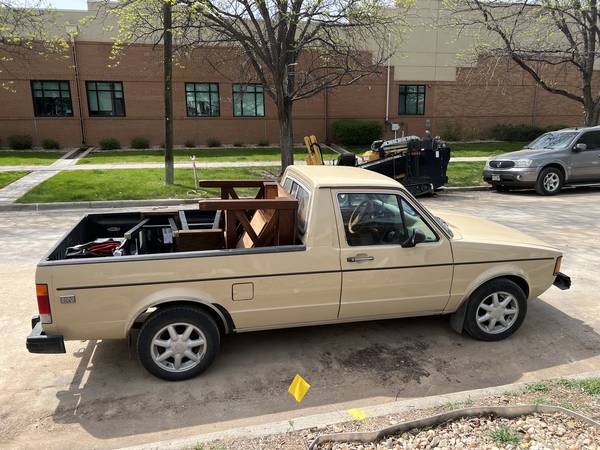 1981 Volkswagen Rabbit -- AAZ diesel - $10,000 (Fremont)63617918552577123
