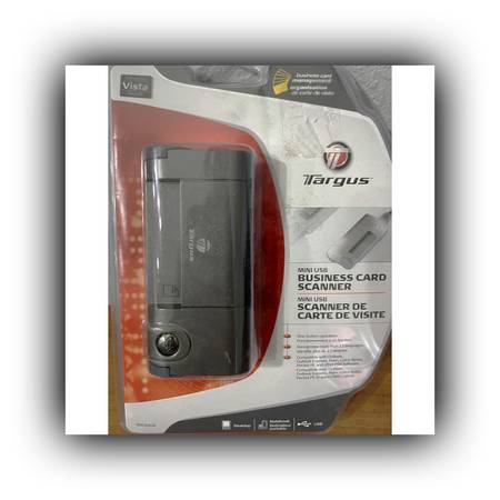 Pocket Size Mini USB Business Card Scanner *NEW* [Targus AWU04CA] 1