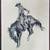 2 Frederic Remington Prints.  Famous iconic western prints. Unframed 2 thumbnail