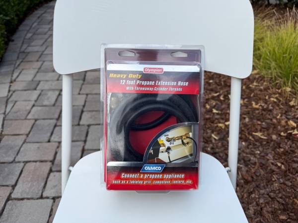 (New) Camco 59043 12' Propane Extension Hose 1