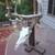 Deer skull on display stand peroxide bleached 2 thumbnail