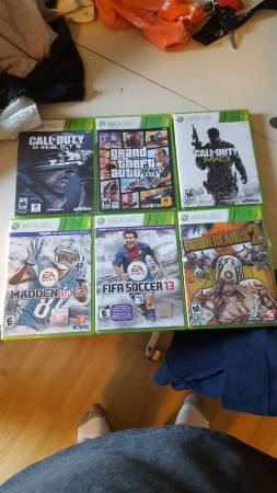 6 Xbox 360 games 1