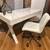 White X Frame Desk, single drawer, with Office Chair 2 thumbnail