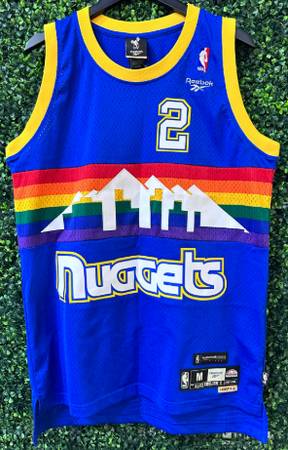 Denver Nuggets "Rainbow" Throwback Jersey 1