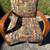 2- 1992 La Z Boy Oak Fabric Accent Arm Chairs 6 thumbnail
