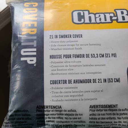 Cubierta vertical negra para parrilla, serie Performance, 22 pulgadas de ancho x 33 pulgadas - $20 (Mukilteo)63471461348225123