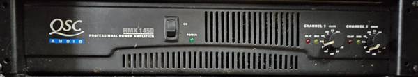 QSC RMX1450 POWER AMP 195008-2 1