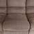 Couch, each end reclines. microfiber. Taupe color. 93x40x40h 7 thumbnail