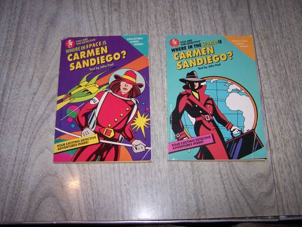 Carmen Sandiego Books 1