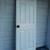 DOOR Bedroom Bathroom Entrance Hollow White Wood Hinges Doorknob Lock 5 thumbnail