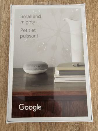 Google Nest Mini Smart Speaker NEW in Sealed box 1