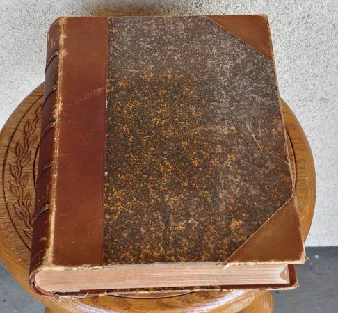 Rare 1891 book The North American Bird World by Heinrich Nehrling 1