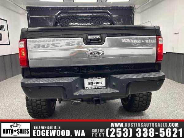 F-350 Super Duty Platinum Crew Cab 2015 elevado *F-350 F350* - $54.951 (Edgewood, WA)63442006950915123
