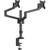 MSI PRO MT81D - Premium Aluminum Dual Monitor Stand Arms, Supports 32" 2 thumbnail