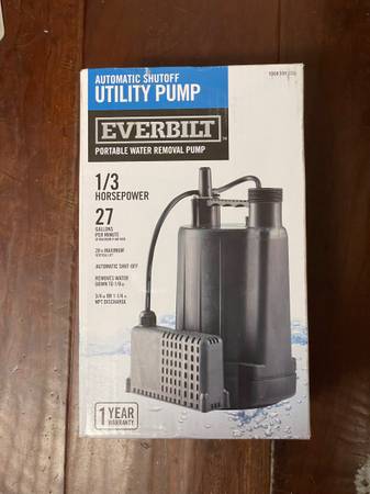 1/3hp Utility Pump 1