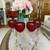 4 Waterford Lismore Crimson Red Crystal Wine Hocks - Like New 4 thumbnail