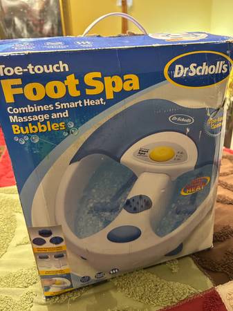 Dr Scholl’s foot spa 1