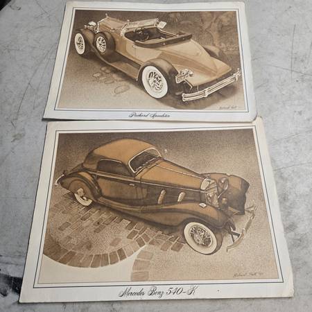 Packard speedster and mercedes 540 pics.  &***& 1