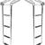 NEW 4 Step Boat Ladder Under Platform Slide Mount Boat Boarding Ladder 3 thumbnail