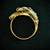 18 ct. Gold Horse Head Ring 2 thumbnail