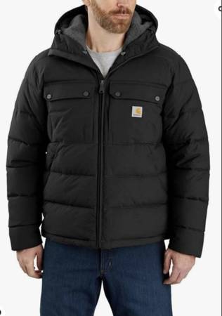 Carhartt men's montana insulated jacket new 2XL black 1