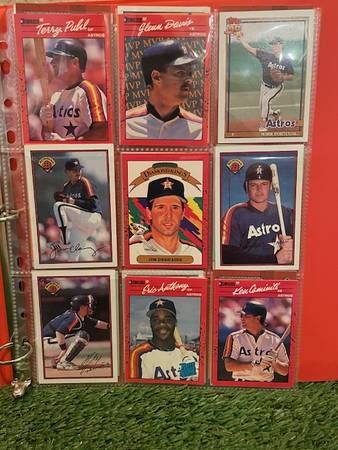 Houston Astros Baseball Card Starter Collection 1