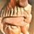 3 MASSIVE ETHNIC CARVINGS - POLONAISIAN HEADS- AZTEC GOD-THAI PRINCESS 2 thumbnail