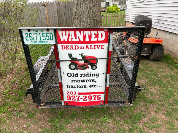 Wanted broken, riding mowers and tractors - $12,563 (East Haven)63469924763521120