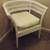 White rattan chair w/ cushion 1 thumbnail