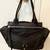 BOTKIER Trigger Leather Black Textured Reptile Handbag 2 thumbnail
