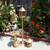 Vintage Cast iron lantern and Classic Sunny Clock decorate garden 1 thumbnail