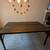 Studded Dining Table - Dark Wood Color 7 thumbnail
