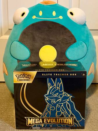 Pokemon TCG Mega Evolution Lucario Elite Trainer Box - Sealed, ETB 1