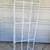 71" vintage white wrought iron bakers rack cabinet shelf bookcase 3 thumbnail