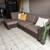 SECTIONAL COUCH WITH HIDDEN BED, DELIVERY AVAILABLE 11 thumbnail
