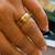 14K Yellow Gold Band (Size 6) with Stars Design all around 4 thumbnail