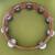 Vintage 10 Inch Wooden Tambourine Double Row in great condition 1 thumbnail