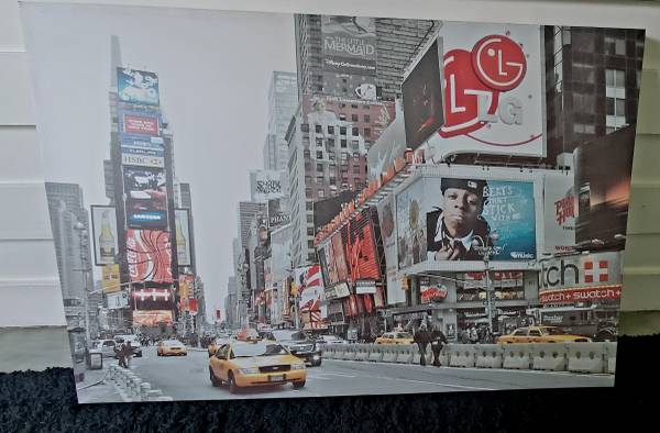 NY Times Square Picture on Canvas 1