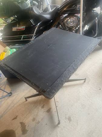 Chalkboard table 1