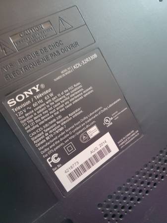 Sony Tv - electronics - by owner - sale - craigslist