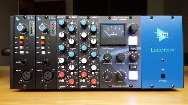 API Lunchbox (Fully Loaded) - API 512C, Harrison EQ32, Dramastic 1