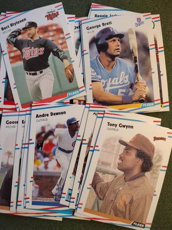 HOFers / 1988 Fleer - 26 Mint Baseball Cards / See Listing / Discount 1