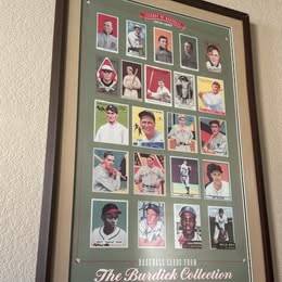 The Burdick Collection Legends Of Baseball Professional custom framed 1