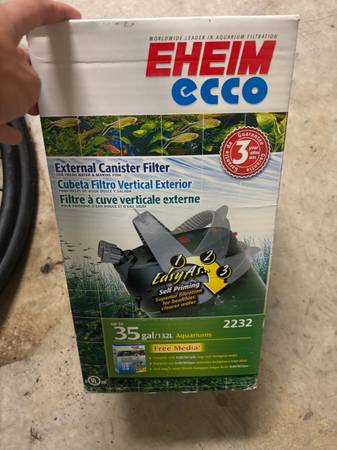 Aquarium canister filter 35 gallon 1